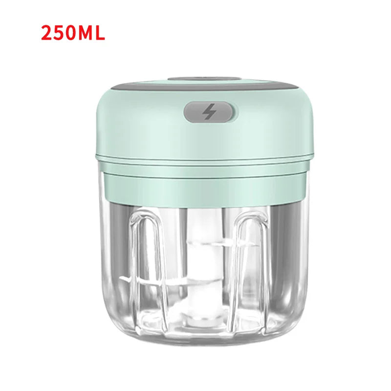 HiPiCok Electric Meat Grinder & Garlic Crusher - USB Mini Food Chopper & Vegetable Masher!