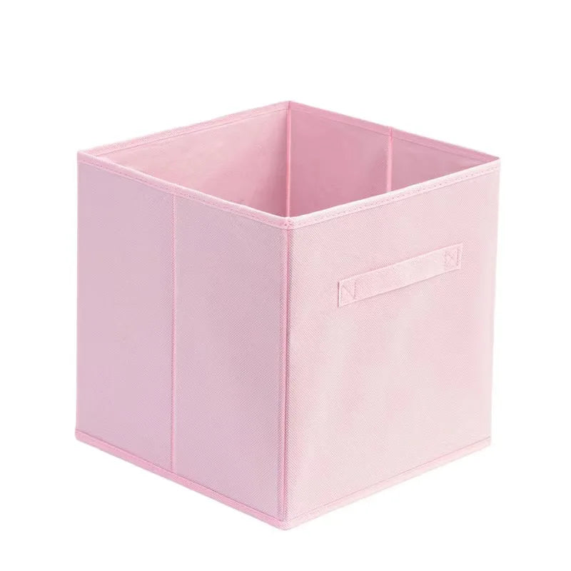 Foldable Canvas Storage Box - Portable Organizer for Drawers, Wardrobe & Miscellaneous Items!