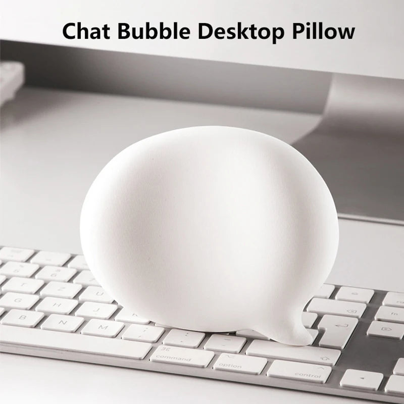 Chat Bubble Silicone Wrist Pad - Ergonomic Hand & Palm Rest for Keyboard and Mouse!