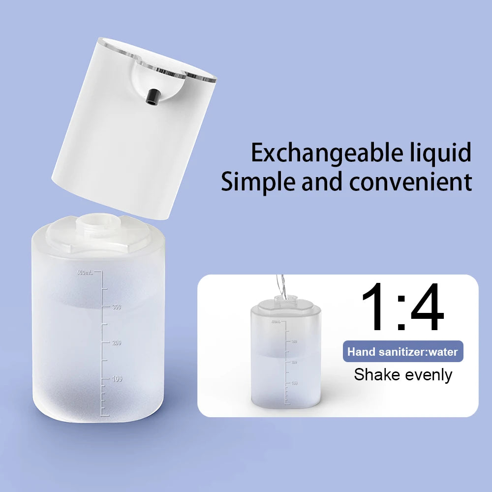 Automatic Touchless Soap Dispenser - Foam, Type-C Charging, Adjustable Capacity & Smart Sensor!