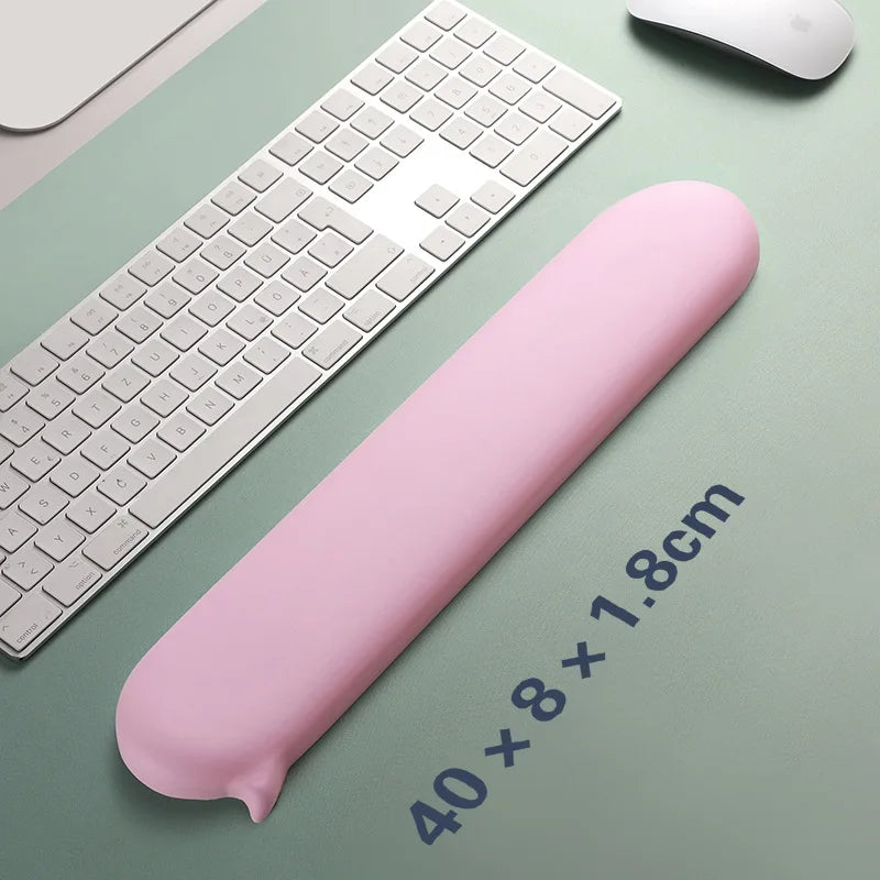 Chat Bubble Silicone Wrist Pad - Ergonomic Hand & Palm Rest for Keyboard and Mouse!